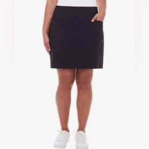 Comfortable Stretch Double Wraparound Skort
